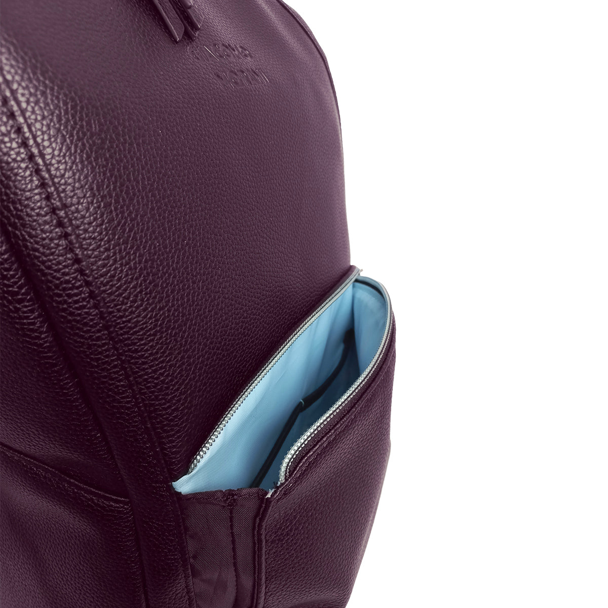 Mochila Portalaptop de 14" Giacomo Morani, Color Vino