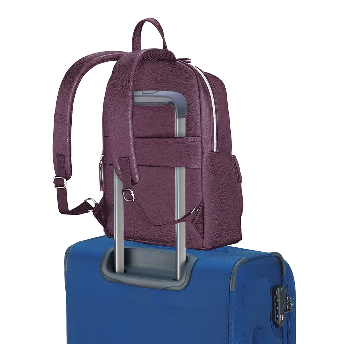 Mochila Portalaptop de 14" Giacomo Morani, Color Vino