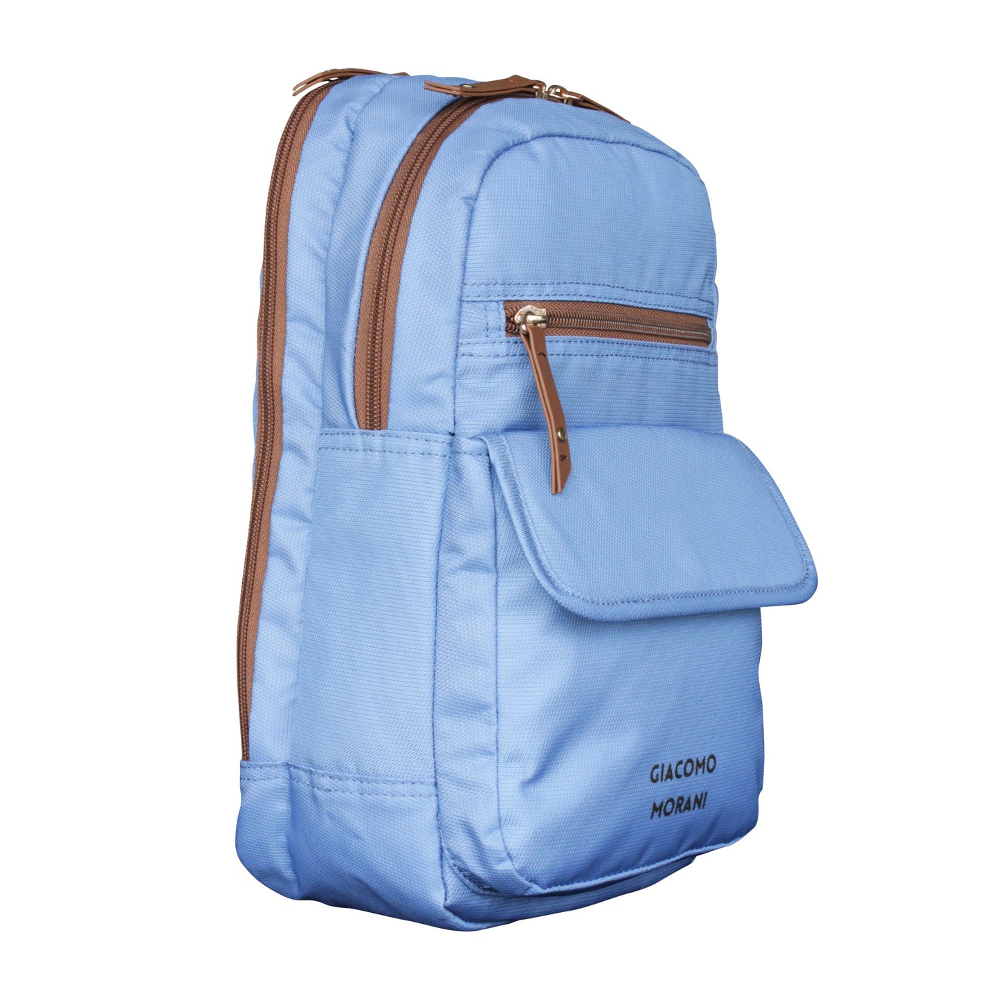 Crossbody Giacomo Morani, Color Azul Claro