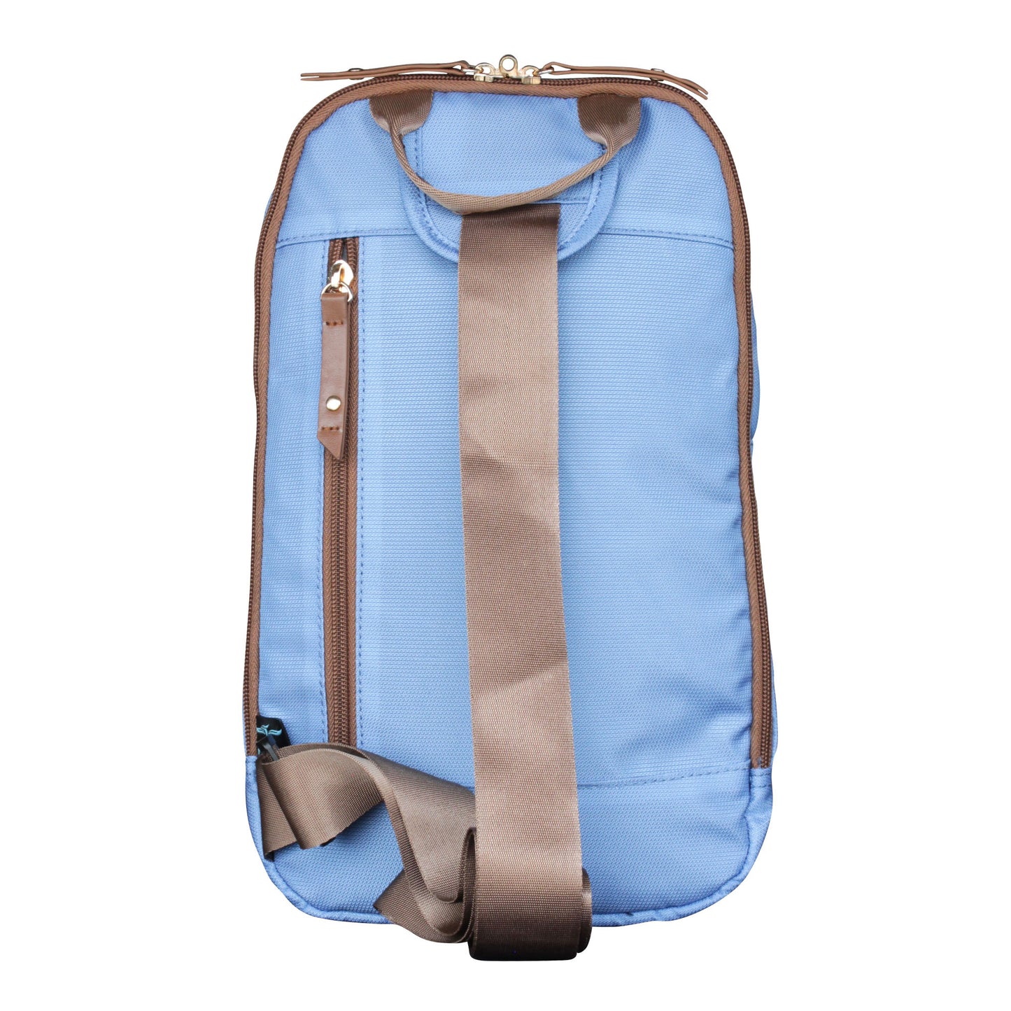 Crossbody Giacomo Morani, Color Azul Claro