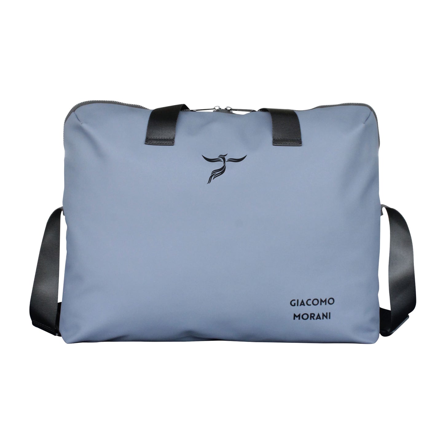Messenger Portalaptop de 17" Giacomo Morani, Color Azul