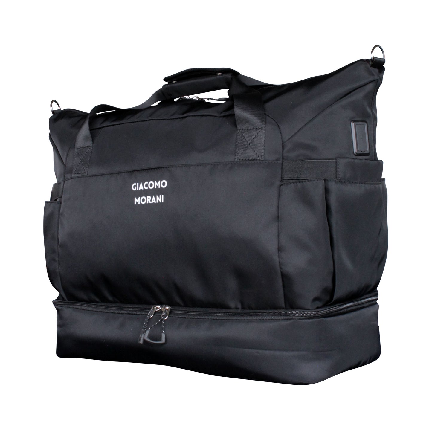 Bolso de Viaje para laptop de 17" Giacomo Morani, Color Negro